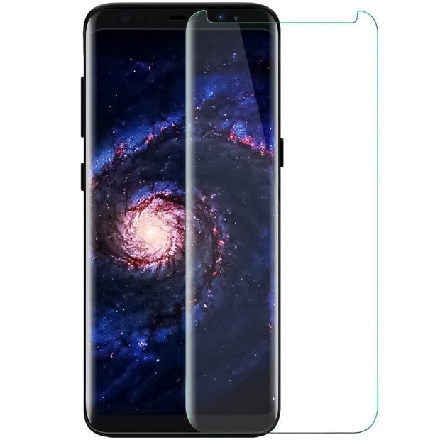 Стекло 5D UV Glue Samsung Galaxy S8 / S9 (Clear)