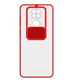Накладка Totu Curtain Xiaomi Redmi Note 9 / Redmi 10X (Красный)