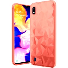 Силиконовый чехол Prism Case Samsung Galaxy A10 (2019) (Красный)