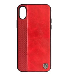 Силиконовая накладка iPefet Apple iPhone X / XS (Красный)