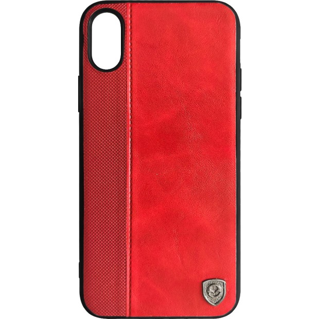 Силиконовая накладка iPefet Apple iPhone X / XS (Красный)