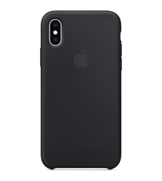 Силиконовый чехол Original Case Apple iPhone XS Max (07) Black