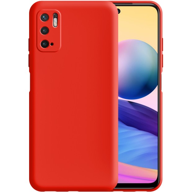 Силикон Original 360 ShutCam Case Xiaomi Redmi Note 10 5G (Красный)