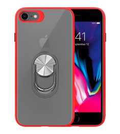 Накладка Totu Ring Magnetic Case Apple iPhone 7 / 8 / SE (2020) (Красный)