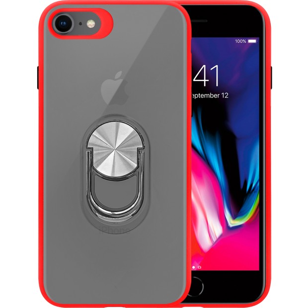 Накладка Totu Ring Magnetic Case Apple iPhone 7 / 8 / SE (2020) (Красный)