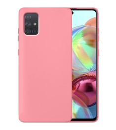 Силикон Original 360 Case Samsung Galaxy A71 (Розовый)