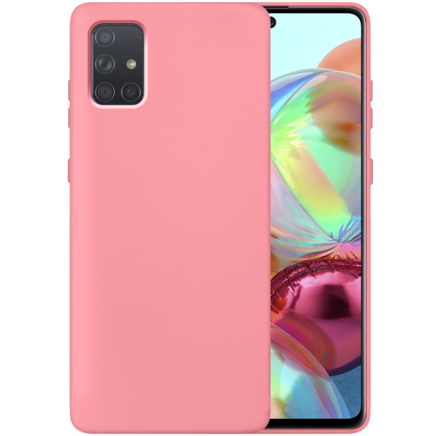 Силикон Original 360 Case Samsung Galaxy A71 (Розовый)