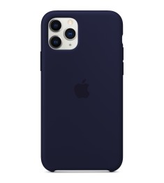 Силиконовый чехол Original Case Apple iPhone 11 Pro Max (09) Midnight Blue