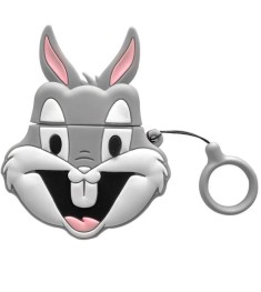 Чехол для наушников Cartoon Apple AirPods (Bugs Bunny)