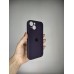 Силикон Original RoundCam Case Apple iPhone 14 (Eggplant)