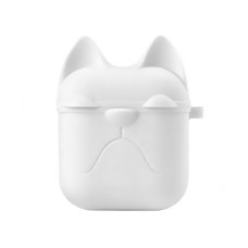 Чехол для наушников Apple AirPods Doggy Case (белый)