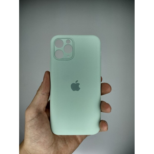 Силикон Original RoundCam Case Apple iPhone 11 Pro (Beryl)