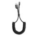 USB-кабель Baseus Eye Spring 2.0A (1m) (Lightning) (Чёрный) CATSR-01