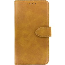 Чехол-книжка Leather Book Xiaomi Redmi Note 4x (Светло-коричневый)