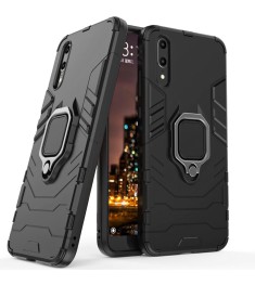 Бронь-чехол Ring Armor Case Huawei P20 Pro (чёрный)