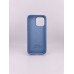 Силикон Original Round Case Apple iPhone 15 Pro Max (Winter Blue)