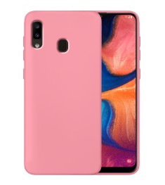 Силикон Original 360 Case Samsung Galaxy A20 / A30 (Розовый)