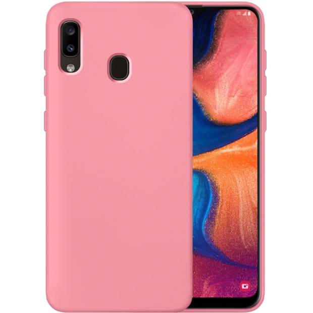Силикон Original 360 Case Samsung Galaxy A20 / A30 (Розовый)