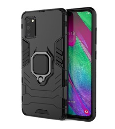 Бронь-чехол Ring Armor Case Samsung Galaxy A41 (2020) (Чёрный)