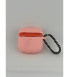 Чехол для наушников Full Silicone Case Apple AirPods 4 (36) Candy Pink