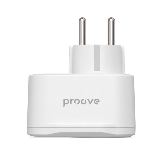 Многофункциональная розетка Proove PD-01 (1AC / 1Type-C 20W / 2USB) (White)