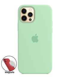 Силикон Original MagSafe Case Apple iPhone 12 / 12 Pro (Pistachio)