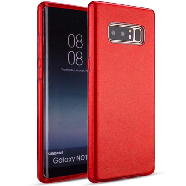 Силікон Glitter Samsung Galaxy Note 8 (N950) (Червоний)