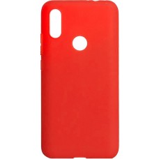 Силиконовый чехол iNavi Color Xiaomi Redmi 7 (Красный)