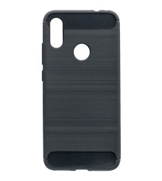 Силиконовый чехол Polished Carbon Xiaomi Redmi 7 (Чёрный)