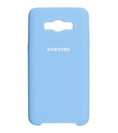 Силиконовый чехол Original Case Samsung Galaxy J5 (2016) J510 (Голубой)