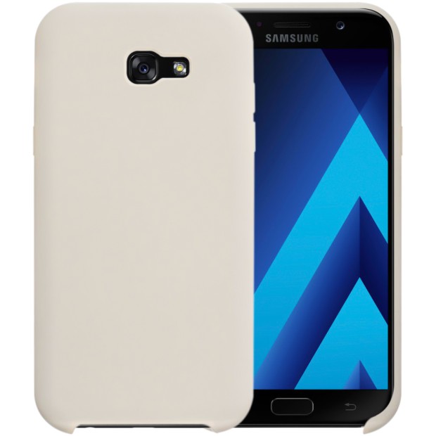 Силиконовый чехол Original Case Samsung Galaxy A7 (2017) A720 (Серый)