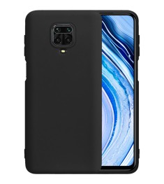 Силикон iNavi Color Xiaomi Redmi Note 9S / Pro / Max (Чёрный)