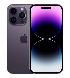 Мобильный телефон Apple iPhone 14 Pro Max 256Gb E-Sim (Deep Purple) (Grade A) 91..