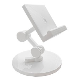 Настольный держатель телескопический Plastic Stand (Белый)