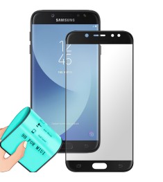 Защитное стекло 5D Ceramic Samsung Galaxy J7 (2017) J730 Black