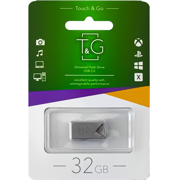 USB флеш-накопитель Touch & Go 109 Metal Series 32Gb (Короткая)