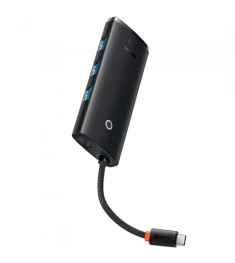 Переходник USB HUB Baseus Lite Series WKQX040001 (Type-C to HDMI + 3xUSB 3.0 + P..