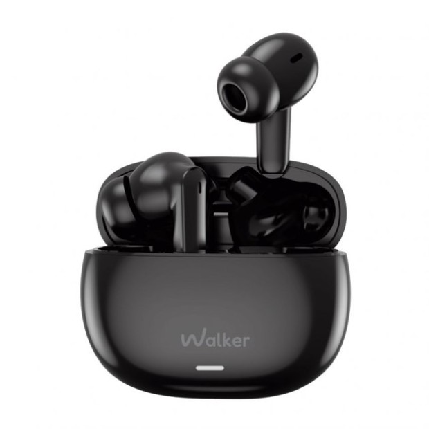 Беспроводные наушники-гарнитура вакуумные Walker WTS-67 ANC + ENC (Black)