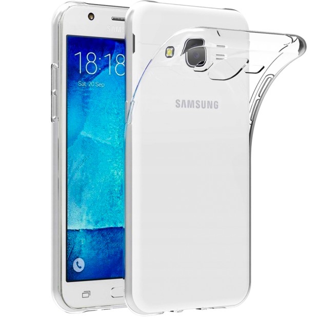 Силиконовый чехол WS Samsung Galaxy J7 (2015) J700 J705 Neo (прозрачный)