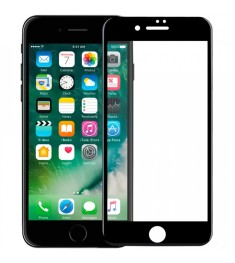 Защитное стекло 5D для Apple iPhone 7 / 8 / SE 2 Black