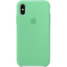 Чехол Silicone Case Apple iPhone X / XS (Spearmint)