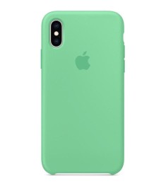 Чехол Silicone Case Apple iPhone X / XS (Spearmint)