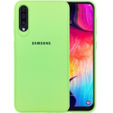Силиконовый чехол Junket Case Samsung Galaxy A30s / A50 / A50s (2019) (Зелёный)