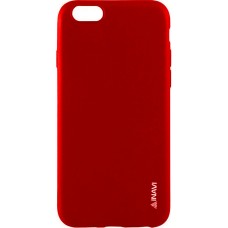 Силиконовый чехол iNavi Color Xiaomi Redmi 4a (красный)