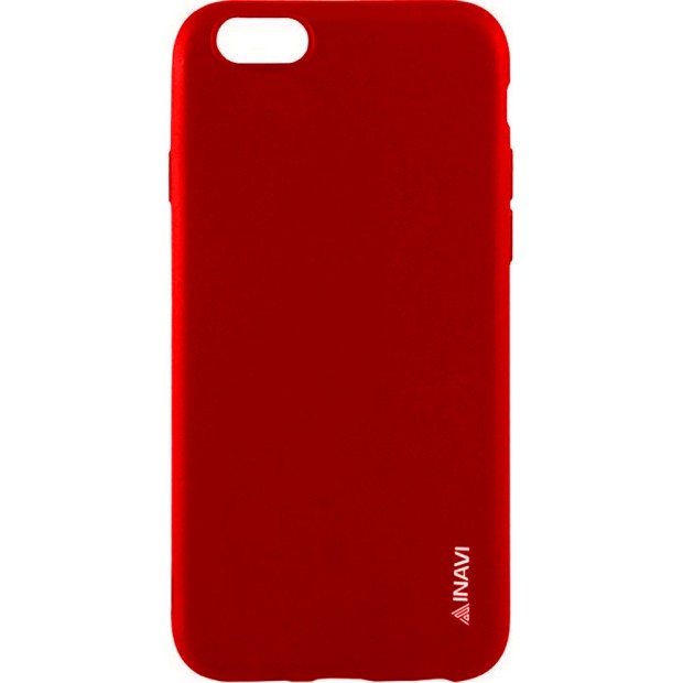 Чехол Силикон iNavi Color Xiaomi Redmi 4a (красный)