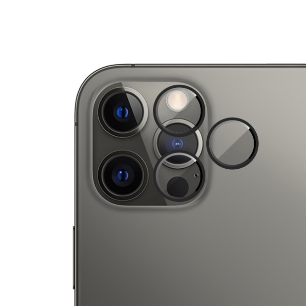 Защитное стекло на камеру Metal Armor Apple iPhone 12 Pro Max Black
