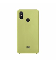 Силиконовый чехол Original Case Xiaomi Mi8 (Салатовый)