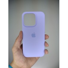 Силикон Original Round Case Apple iPhone 15 Pro (43) Glycine