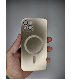 Накладка ColorPlus Armor Camers Magsafe Apple IPhone 13 (Gold)