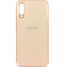 Силиконовый чехол Zefir Case Samsung Galaxy A30s / A50 / A50s (2019) (Розовое-золото)